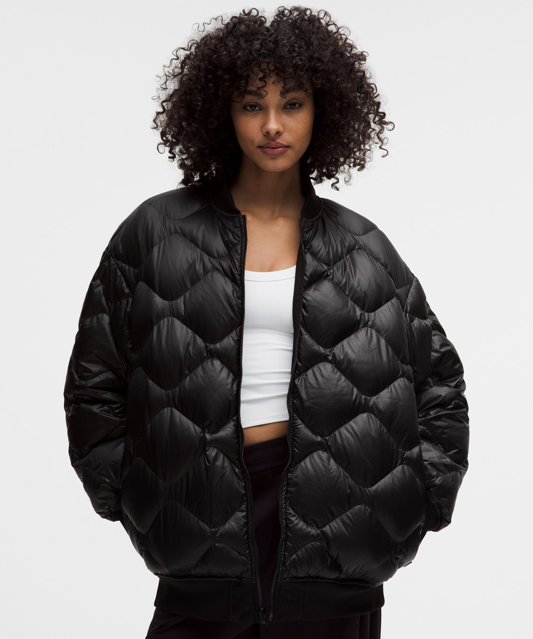 Lululemon Reversible Oversized 600-Down-Fill Bomber Jacket