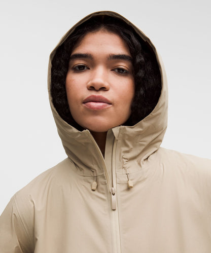 Lululemon Lightweight Cinch-Waist Rain Coat