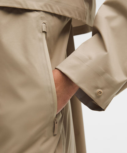 Lululemon Lightweight Cinch-Waist Rain Coat