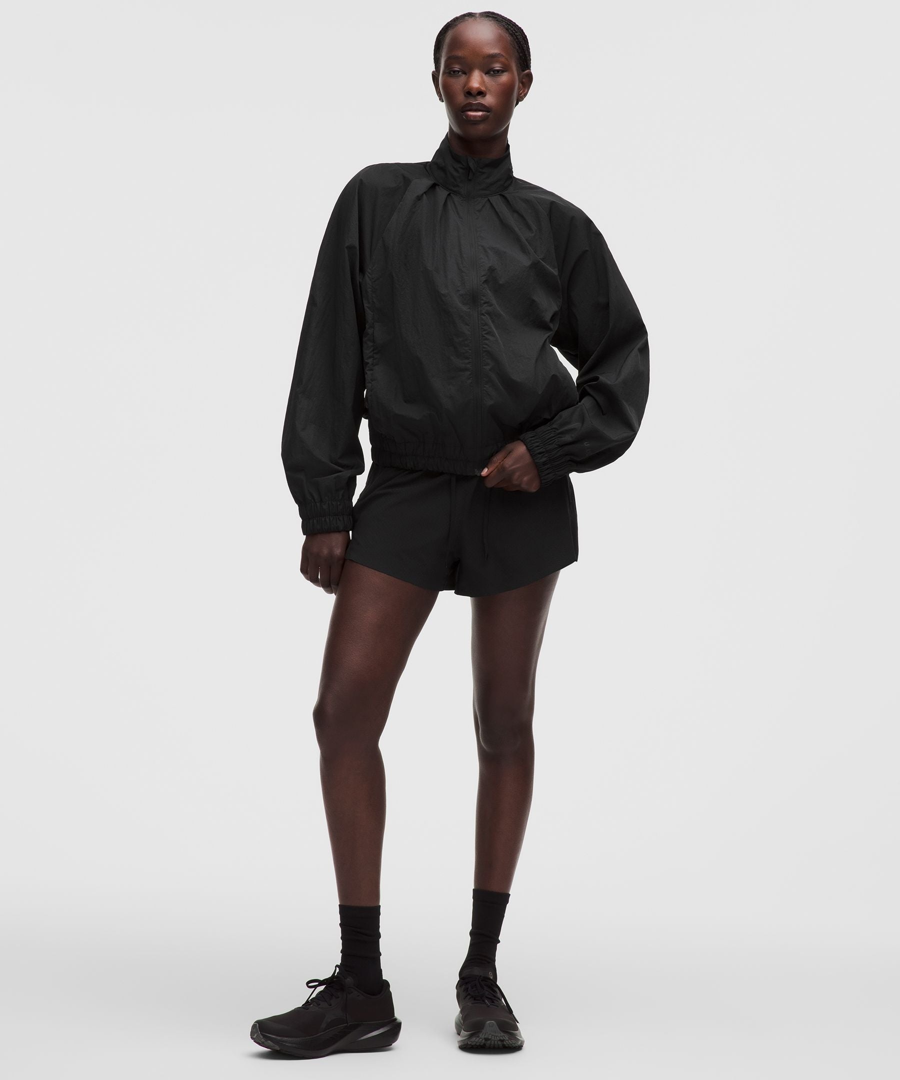 Lululemon Lightweight Pleated Track Jacket