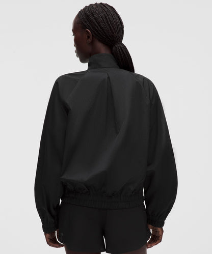 Lululemon Lightweight Pleated Track Jacket