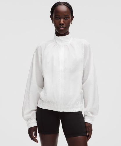Lululemon Lightweight Pleated Track Jacket