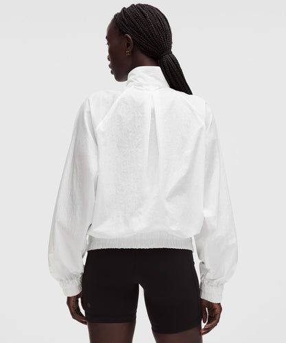 Lululemon Lightweight Pleated Track Jacket