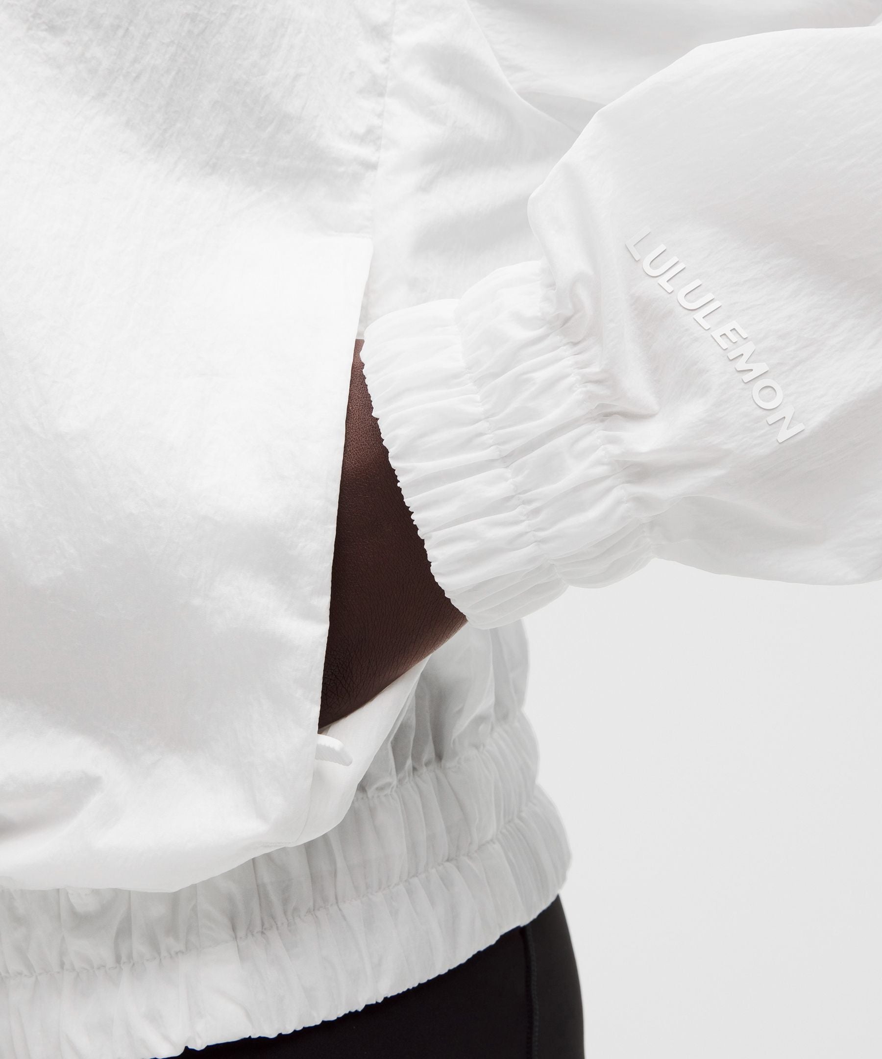 Lululemon Lightweight Pleated Track Jacket