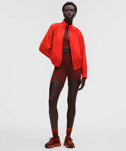 Lululemon Lightweight Pleated Track Jacket