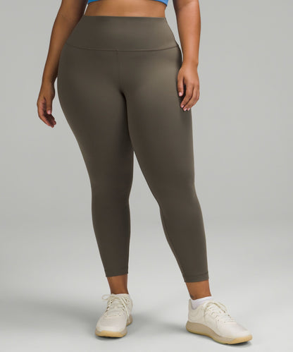 Lululemon Wunder Train High-Rise Tight 25" Army Green