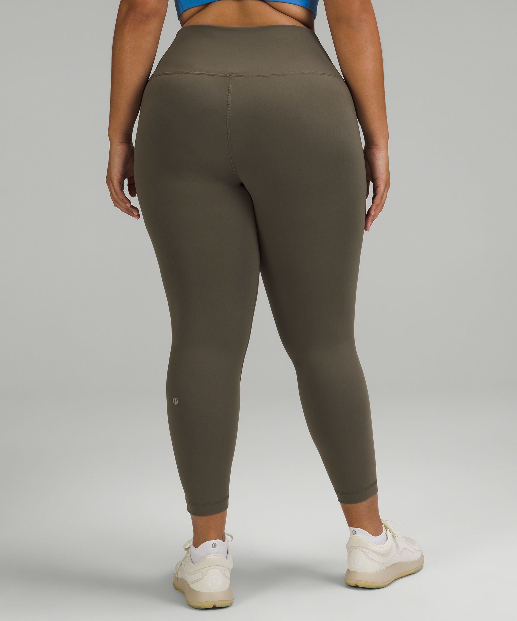 Lululemon Wunder Train High-Rise Tight 25" Army Green