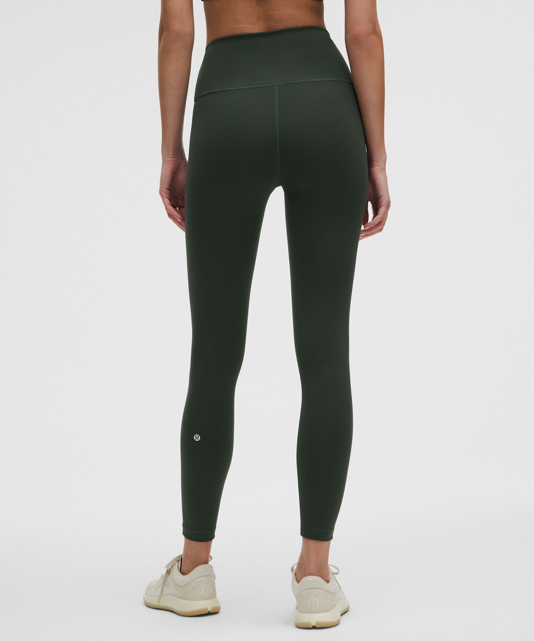 Lululemon Wunder Train High-Rise Tight 25" Rainforest Green