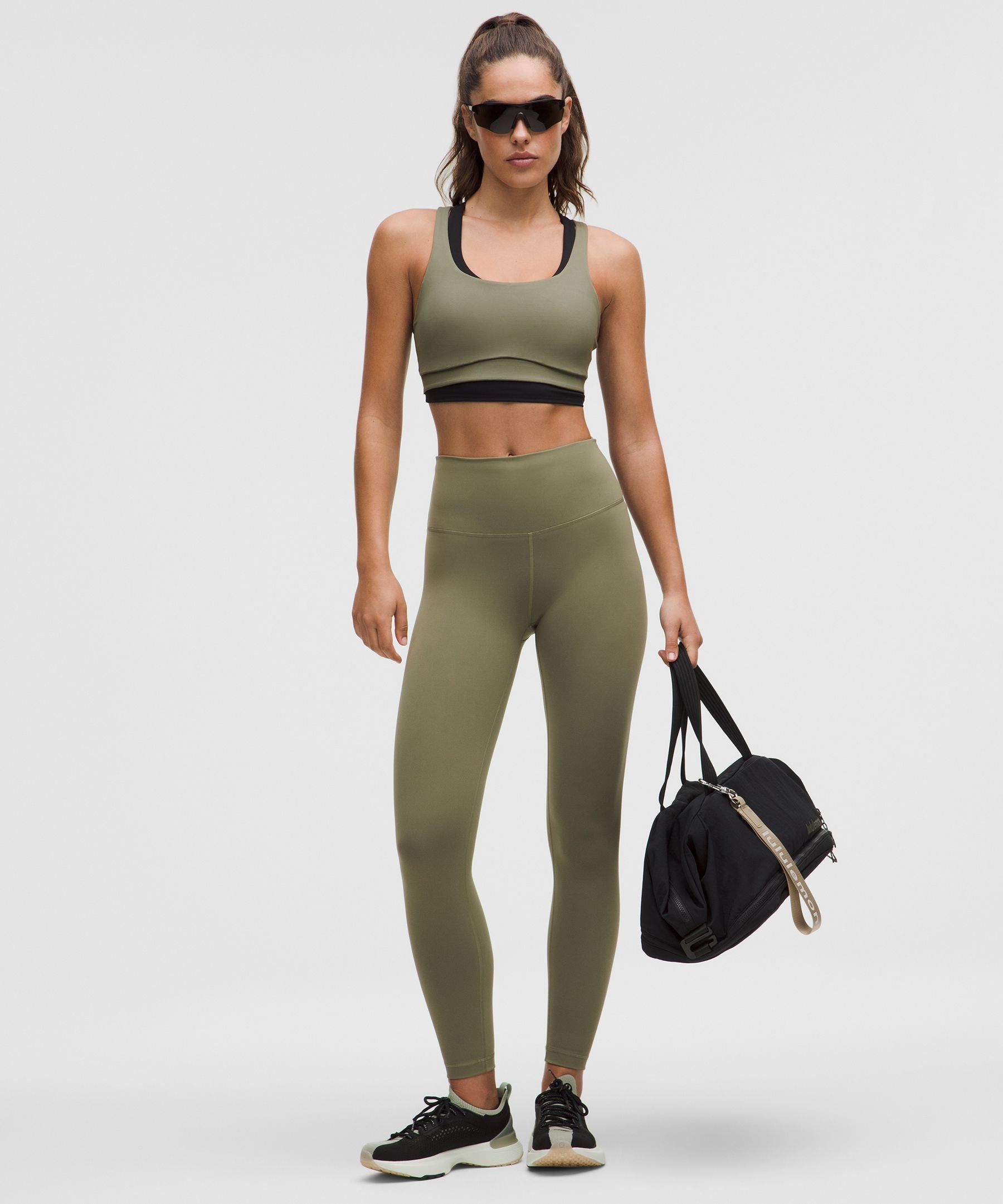 Lululemon Wunder Train High-Rise Tight 25" Bay Leaf