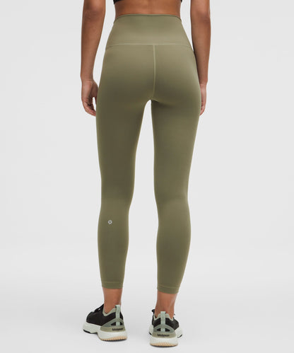 Lululemon Wunder Train High-Rise Tight 25" Bay Leaf