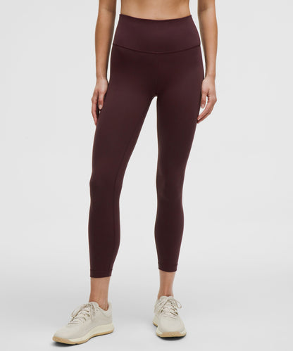 Lululemon Wunder Train High-Rise Tight 25" Goodnight Plum