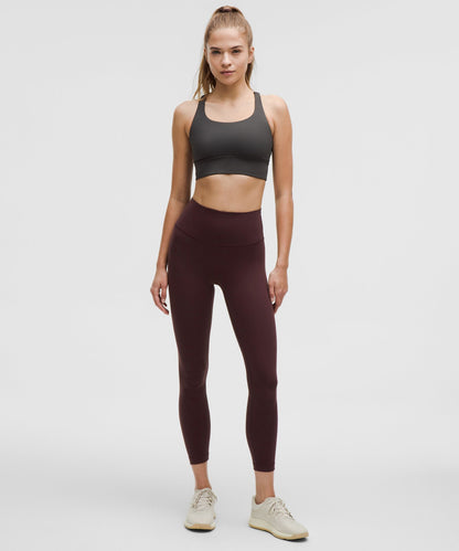 Lululemon Wunder Train High-Rise Tight 25" Goodnight Plum