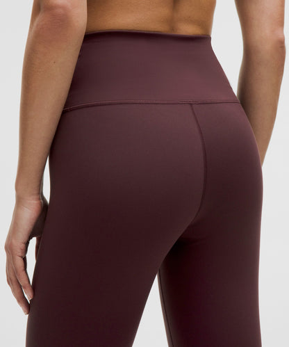 Lululemon Wunder Train High-Rise Tight 25" Goodnight Plum