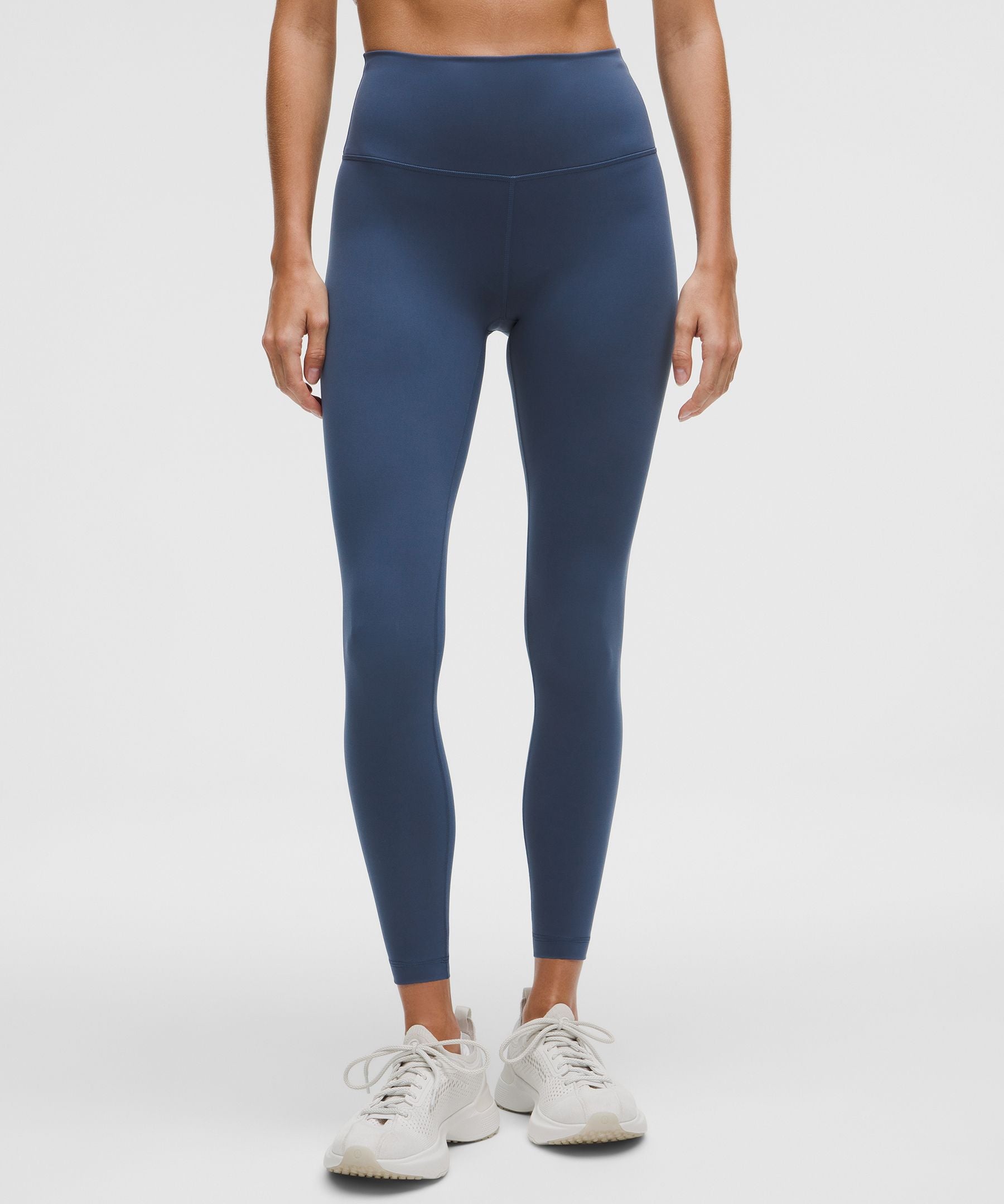 Lululemon Wunder Train High-Rise Tight 25" Blue Twill