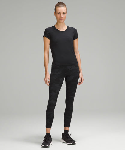 Lululemon Wunder Train High-Rise Tight 25" Heritage 365 Camo Deep Coal Multi