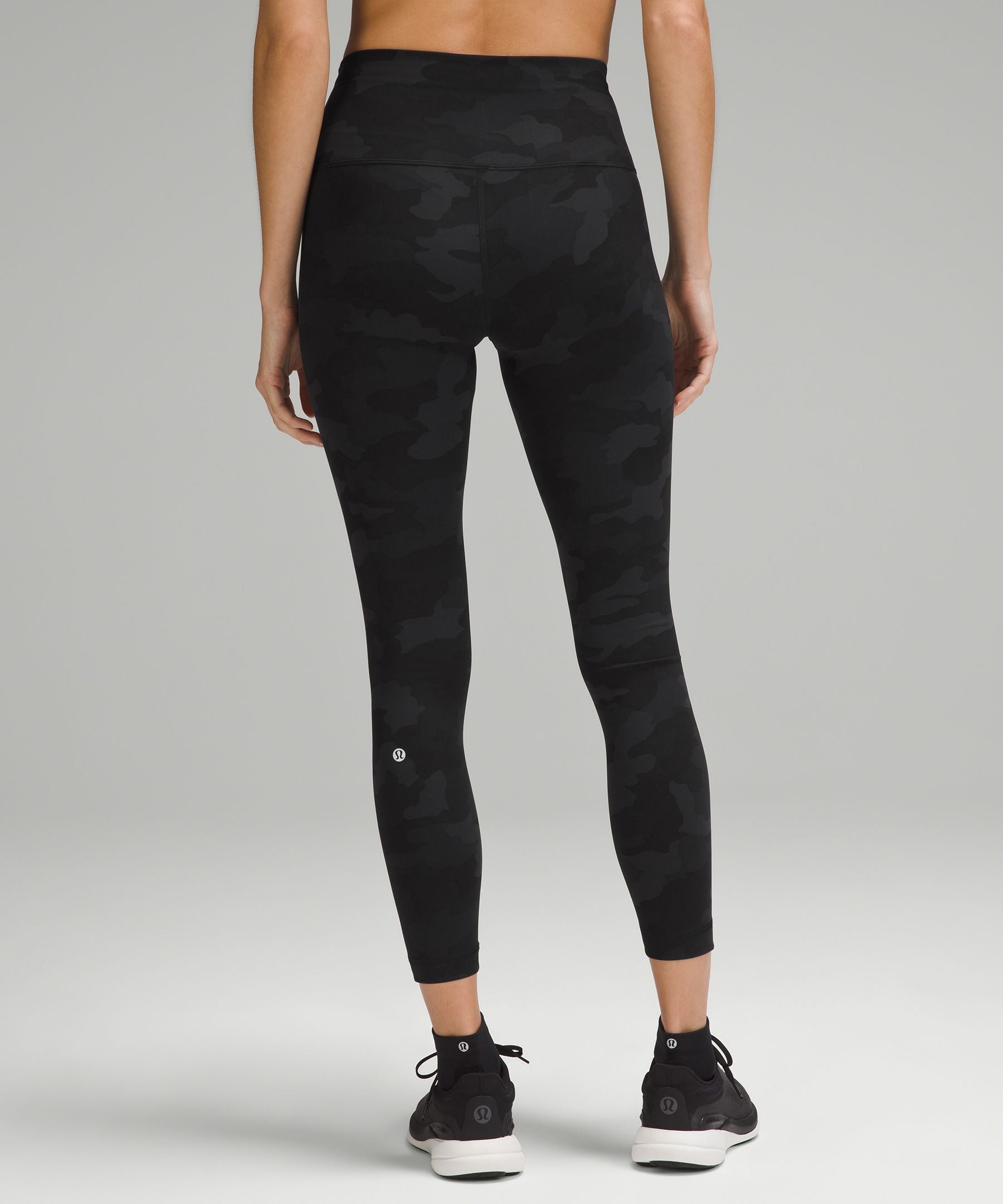 Lululemon Wunder Train High-Rise Tight 25" Heritage 365 Camo Deep Coal Multi