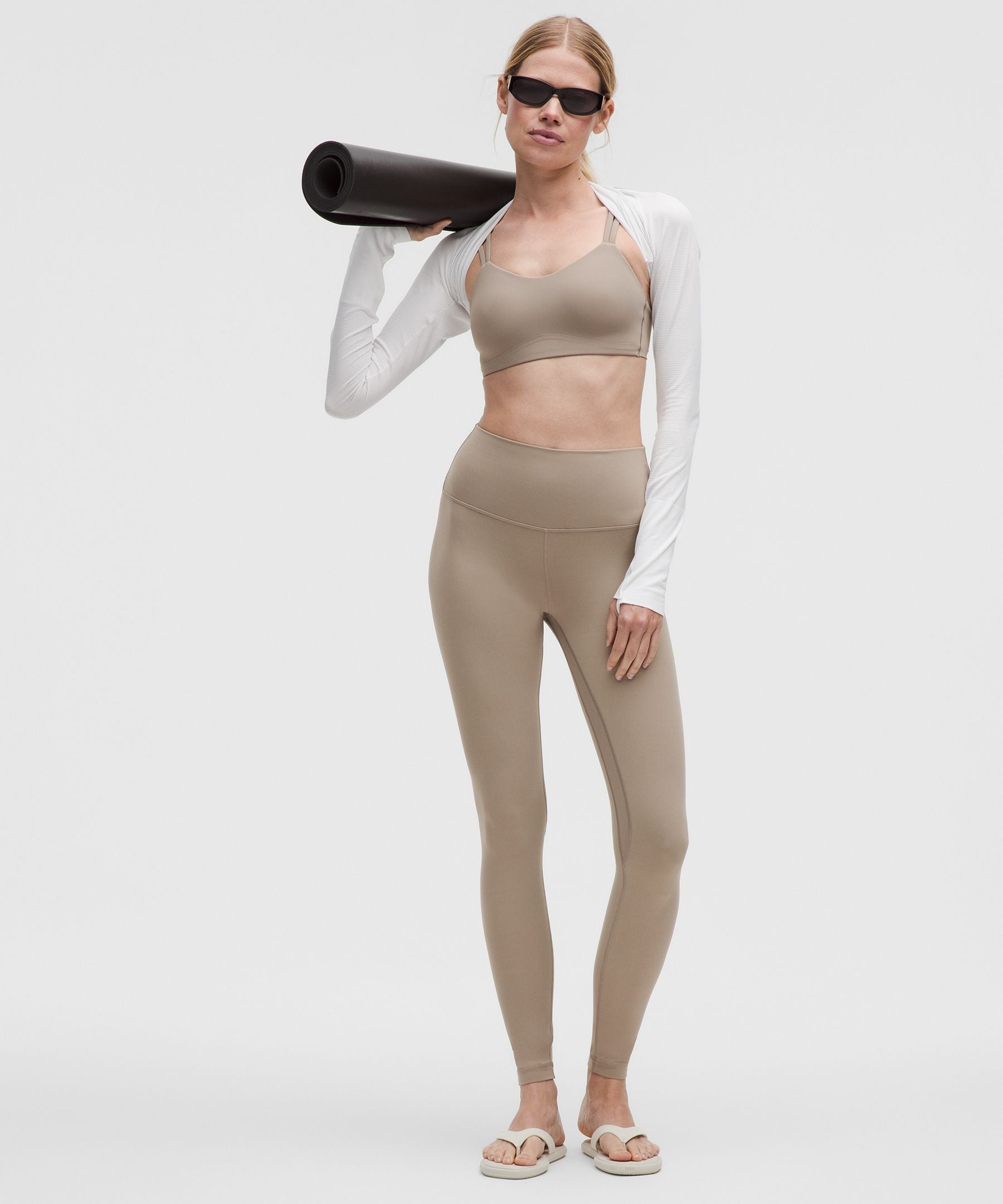 Lululemon lululemon Align High-Rise Pant 28" Warm Ash Grey