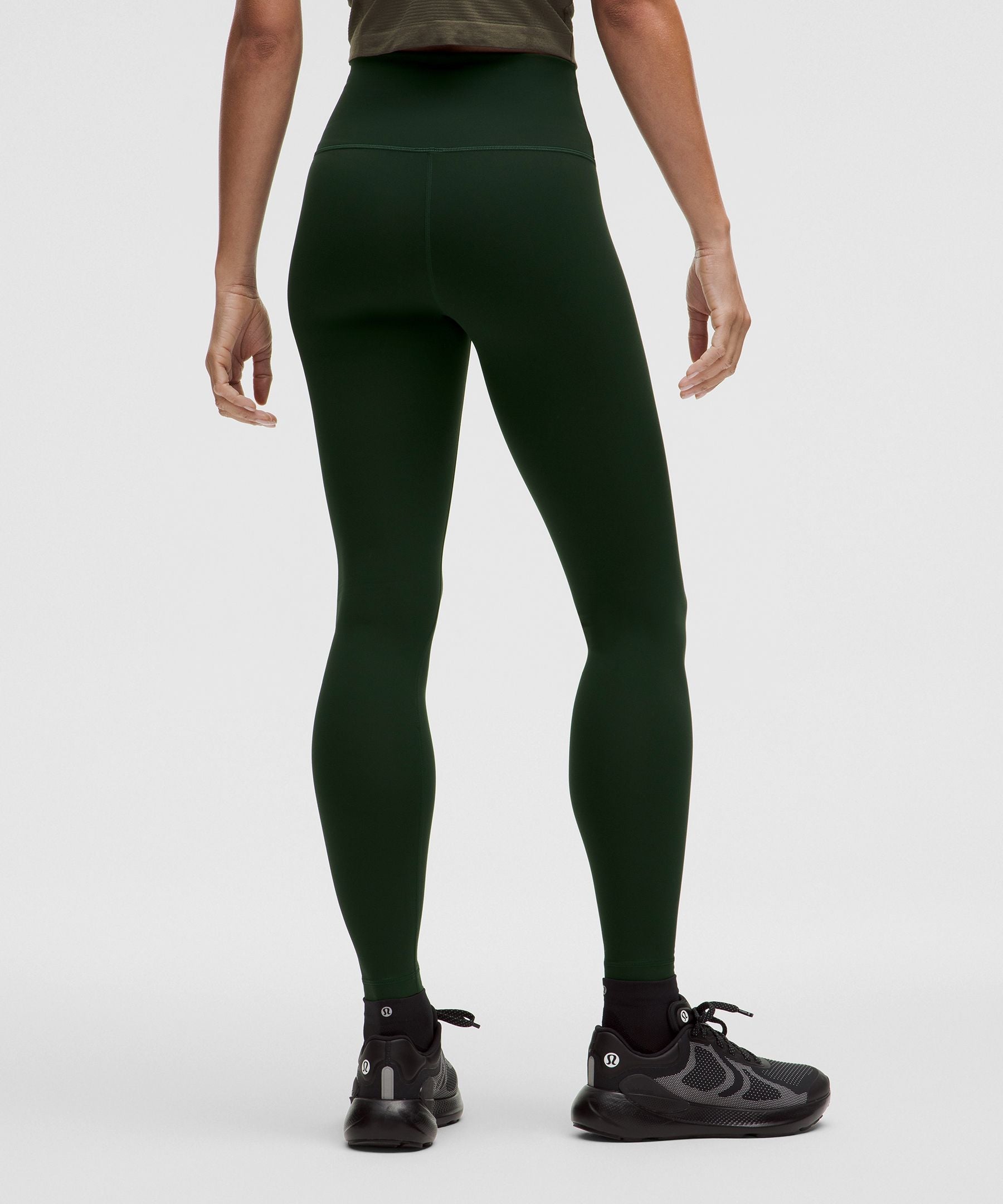 Lululemon Wunder Train High-Rise Tight 28" Rainforest Green