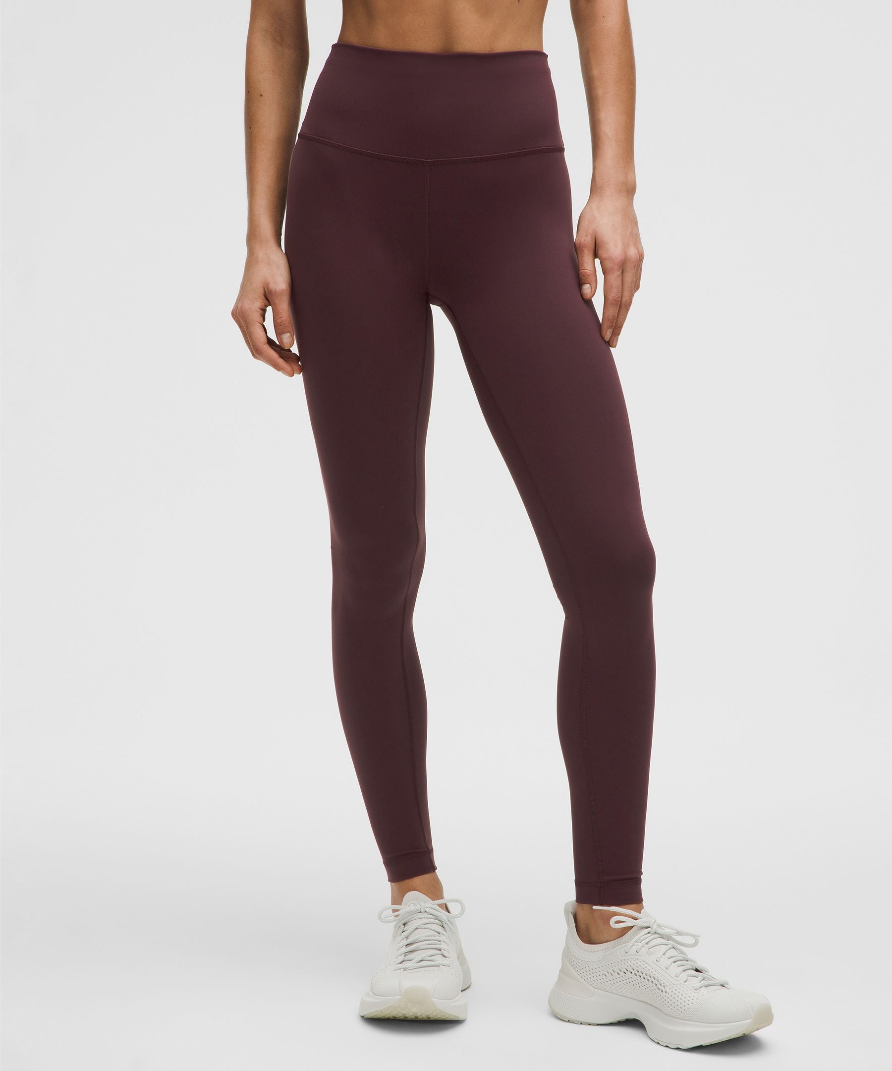 Lululemon Wunder Train High-Rise Tight 28" Goodnight Plum