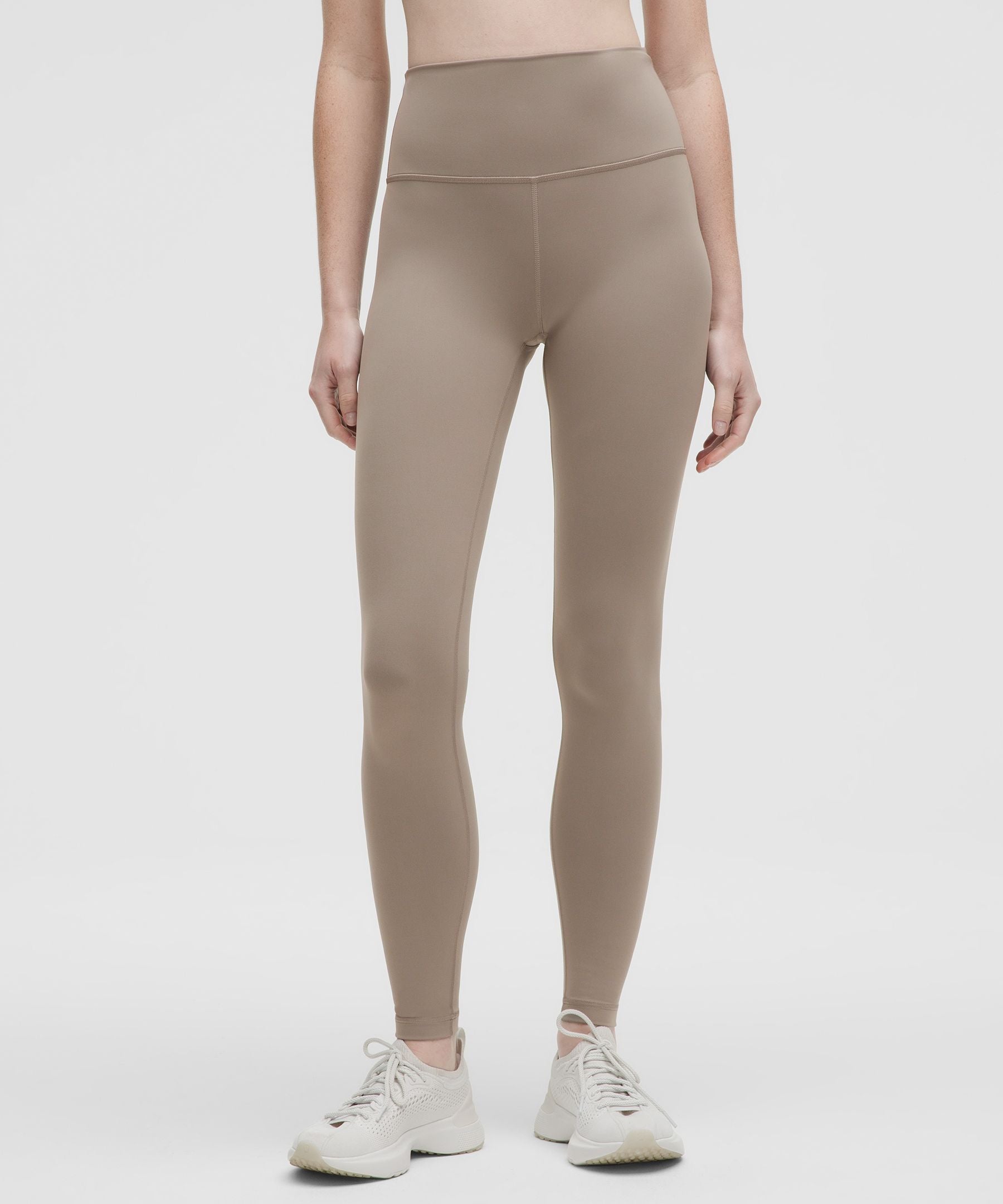 Lululemon Wunder Train High-Rise Tight 28" Warm Ash Grey