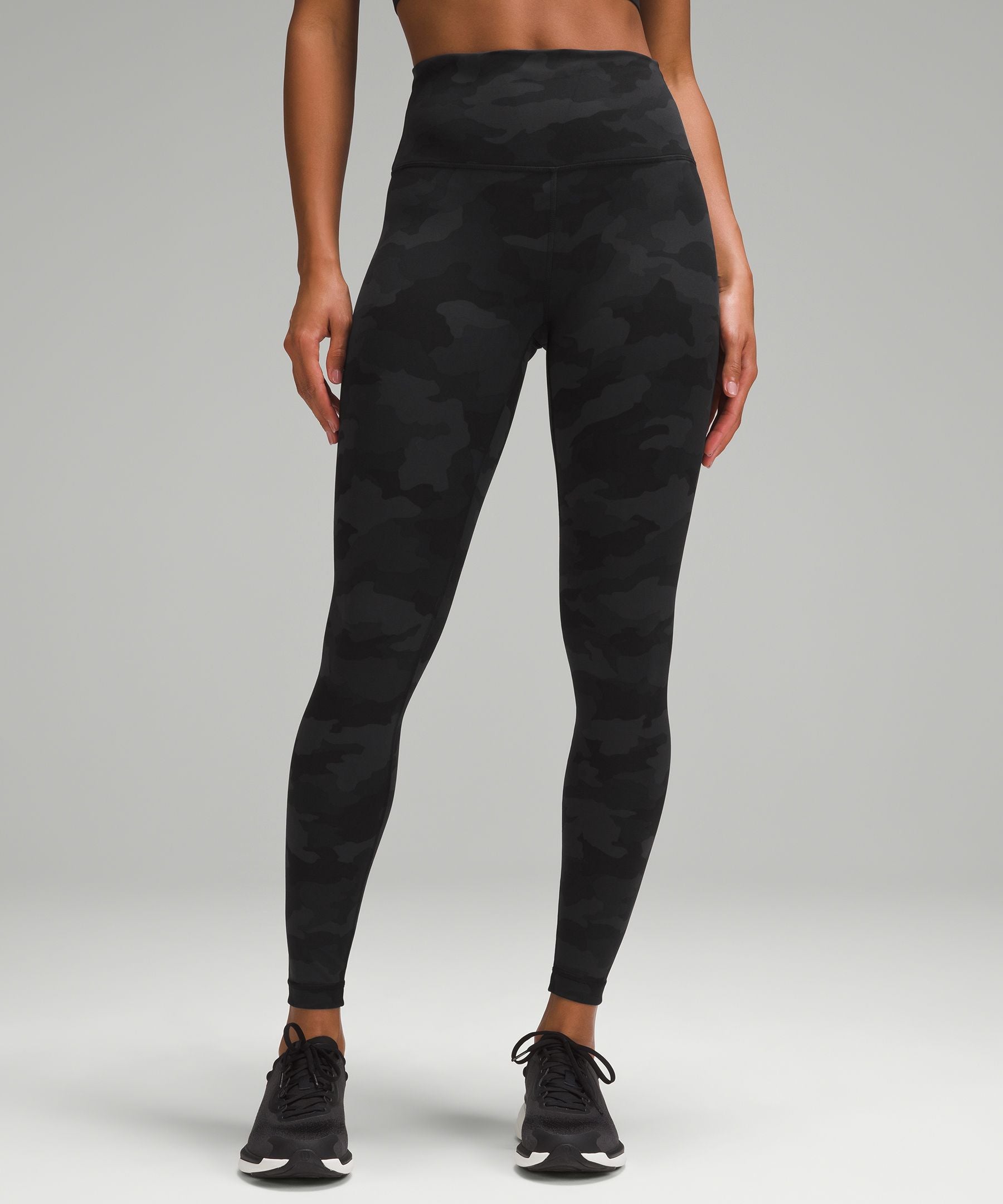 Lululemon Wunder Train High-Rise Tight 28" Heritage 365 Camo Deep Coal Multi