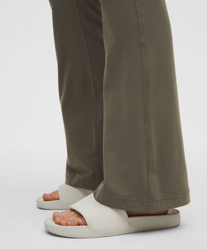 Lululemon Groove Nulu Super-High-Rise Flared Pant *Regular Army Green