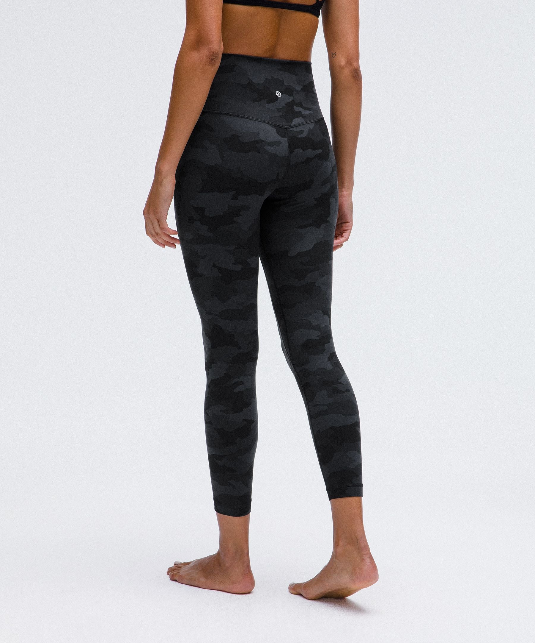 Lululemon lululemon Align High-Rise Pant 25" Heritage 365 Camo Deep Coal Multi
