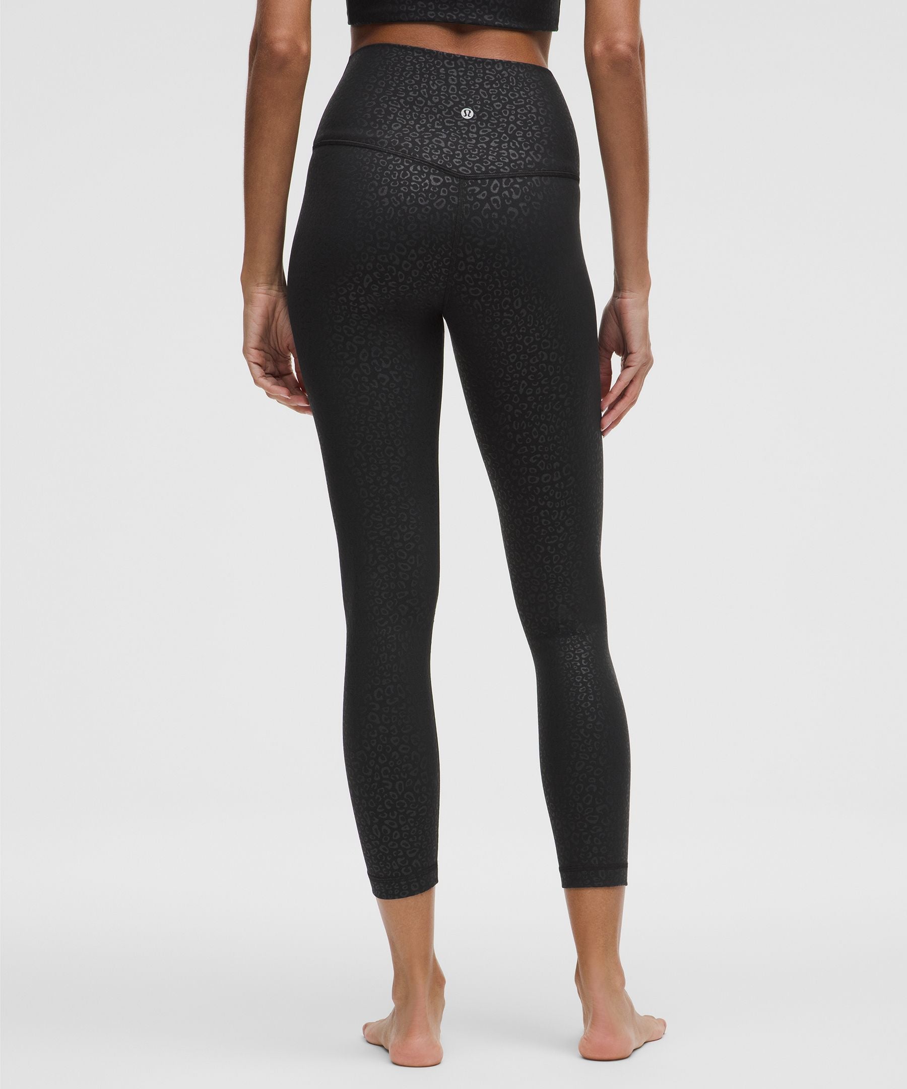 Lululemon lululemon Align High-Rise Pant 25" Leopardo Shift Micro Emboss Black