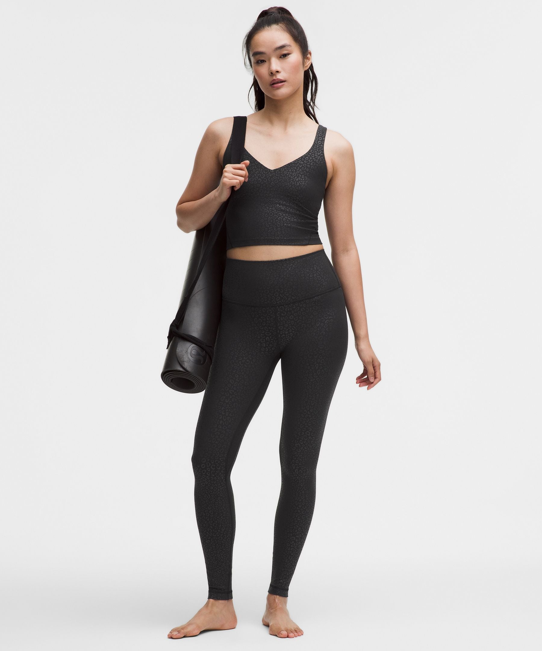 Lululemon lululemon Align High-Rise Pant 28" Leopardo Shift Micro Emboss Black