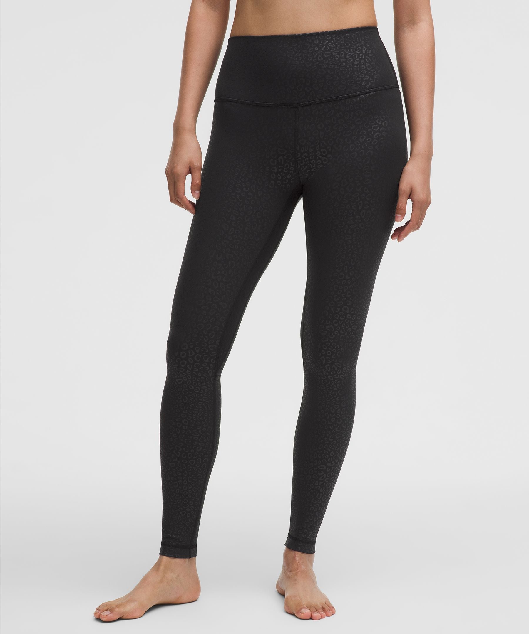 Lululemon lululemon Align High-Rise Pant 28" Leopardo Shift Micro Emboss Black