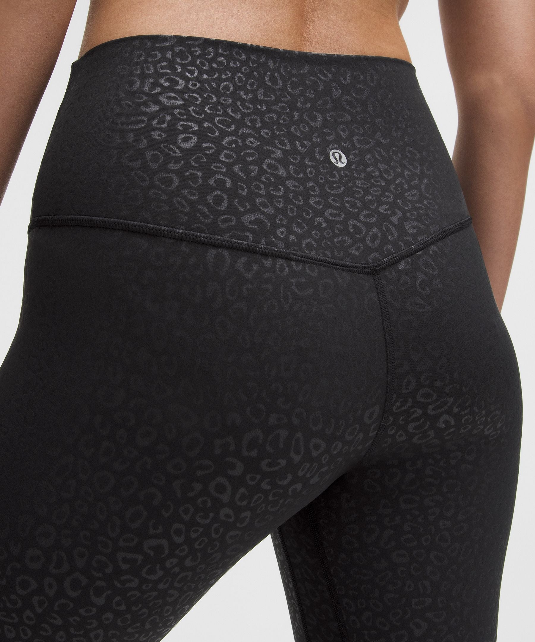 Lululemon lululemon Align High-Rise Pant 28" Leopardo Shift Micro Emboss Black
