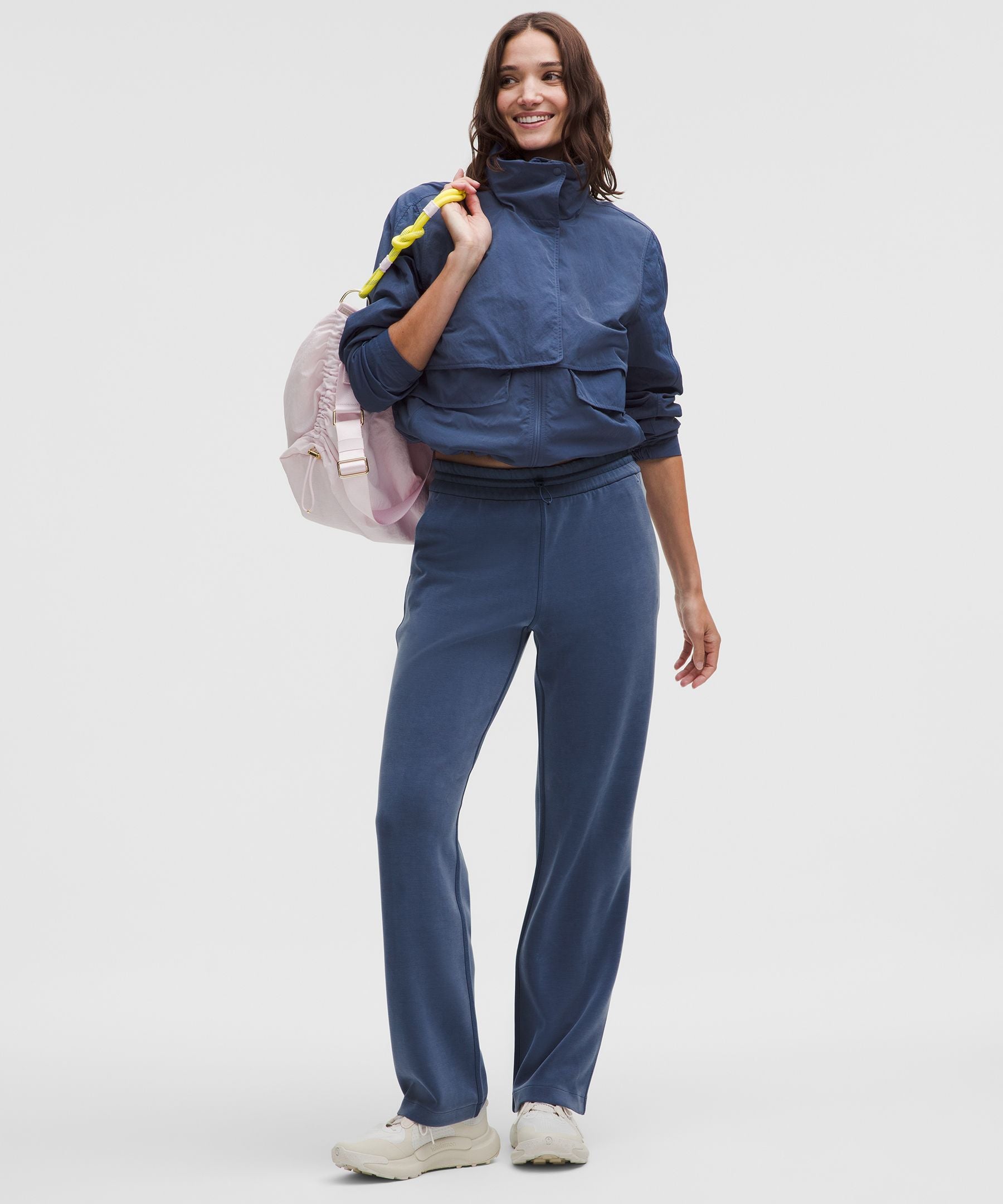 Lululemon Softstreme High-Rise Pant *Regular Blue Twill