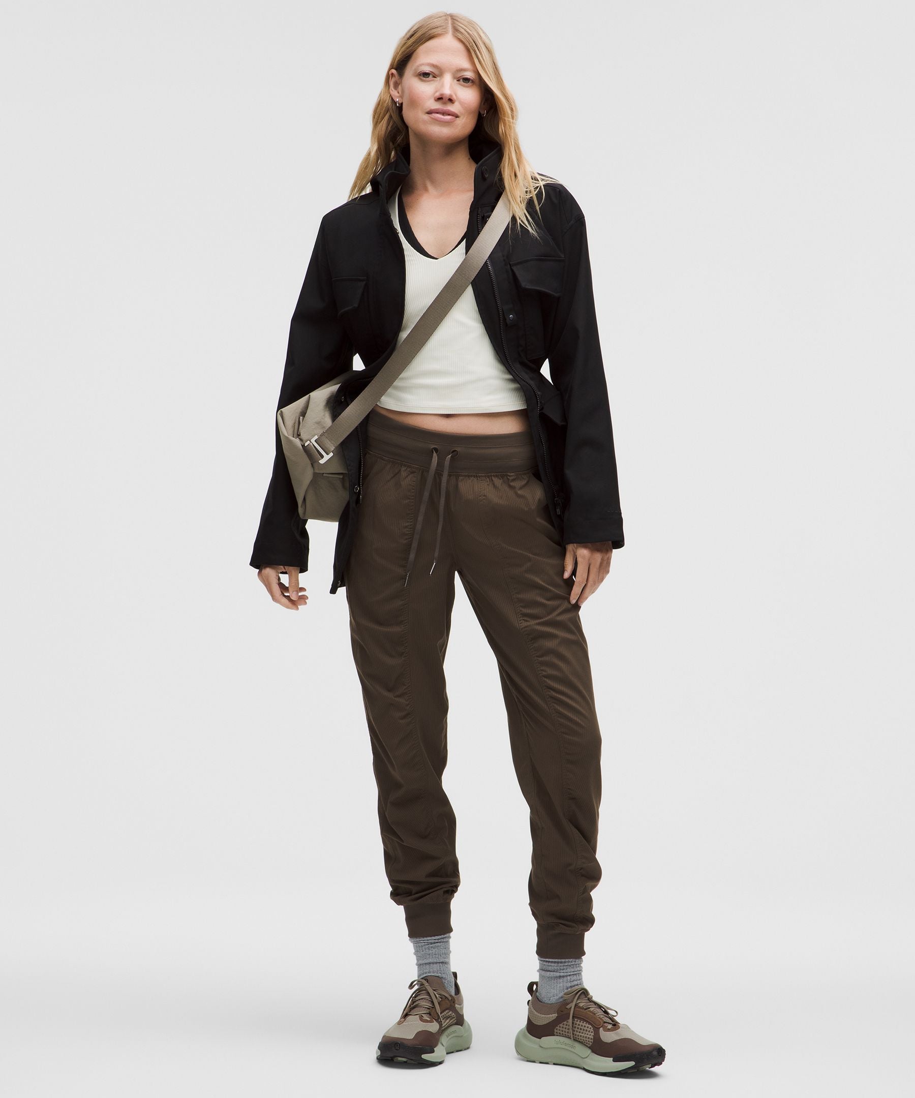 Lululemon Dance Studio Mid-Rise Jogger *Full Length Olive Brown
