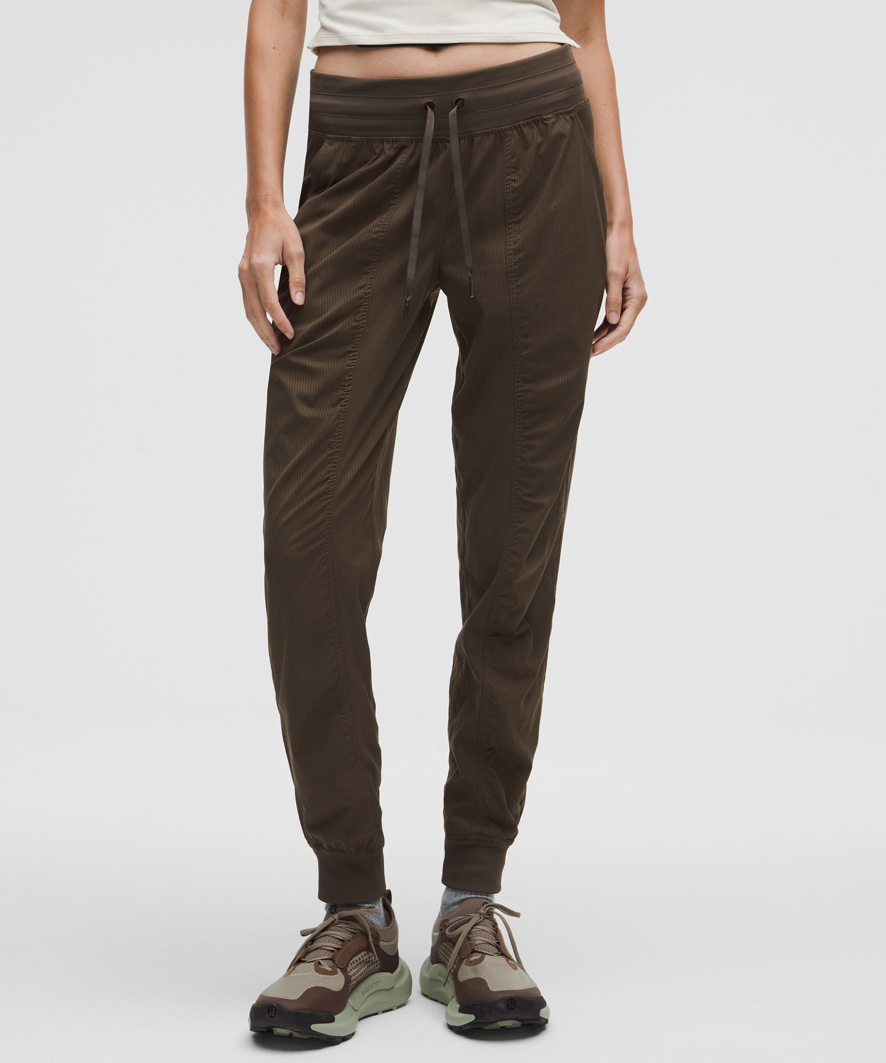 Lululemon Dance Studio Mid-Rise Jogger *Full Length Olive Brown