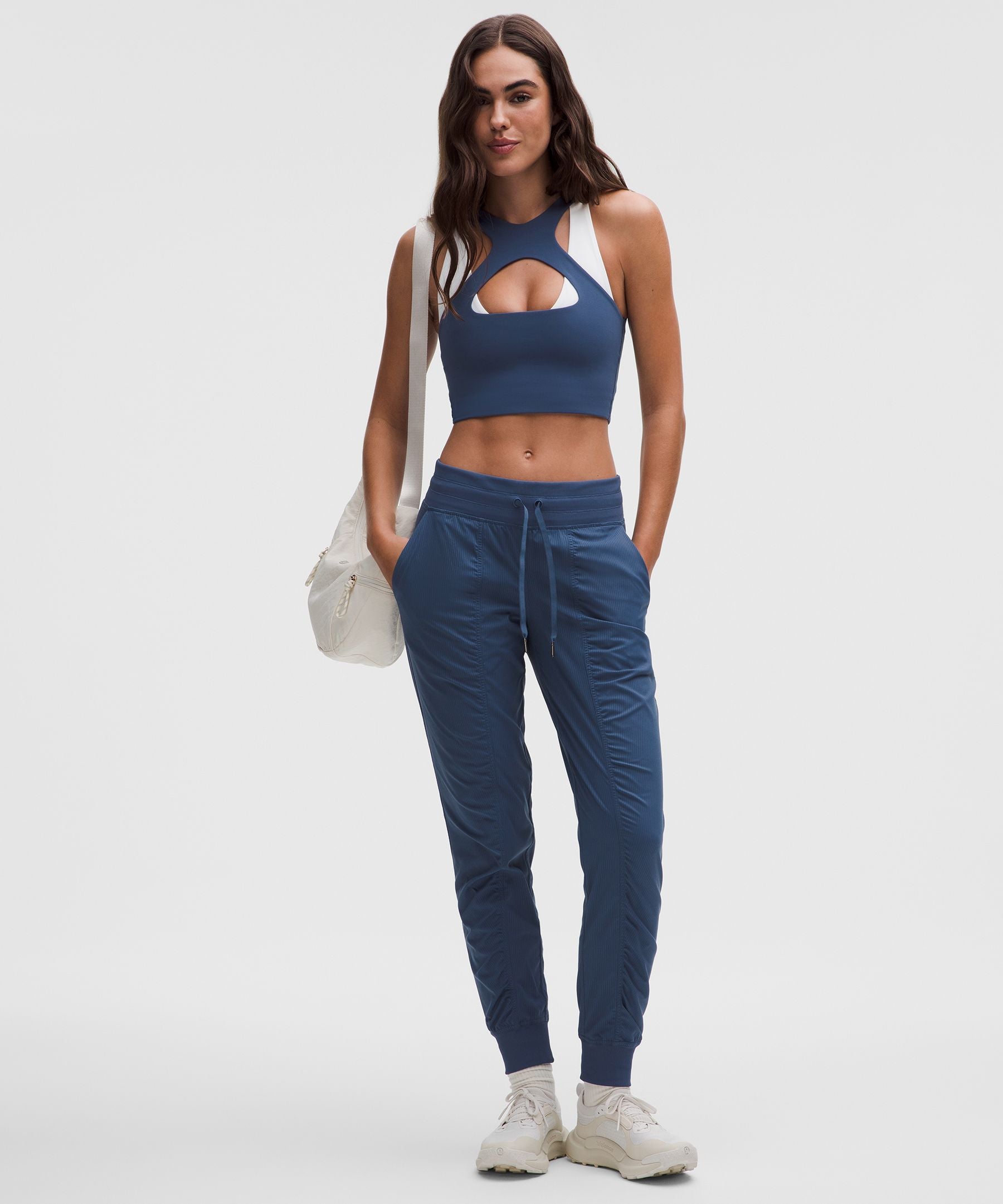 Lululemon Dance Studio Mid-Rise Jogger *Full Length Blue Twill