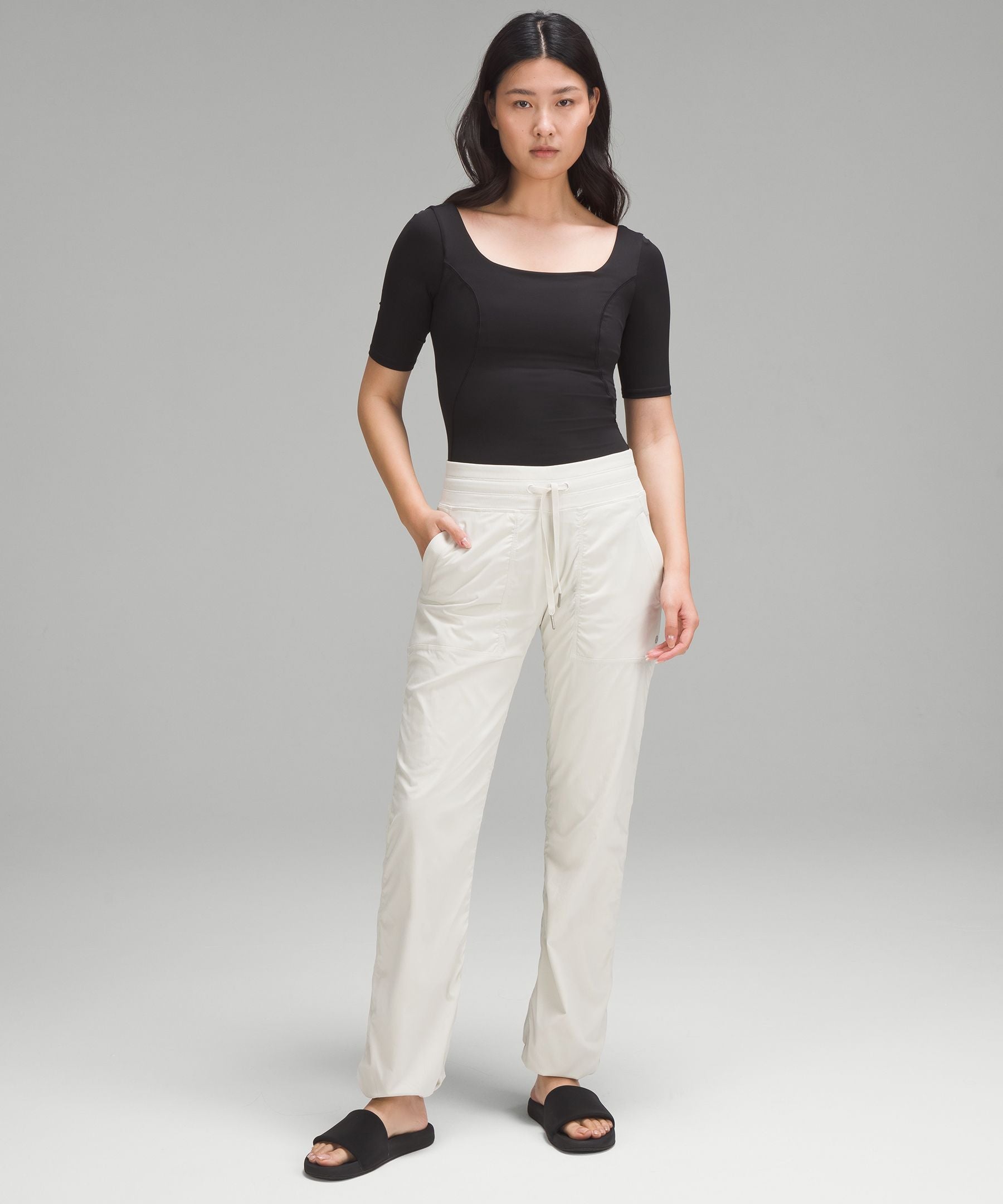 Lululemon Dance Studio Mid-Rise Pant *Regular Bone