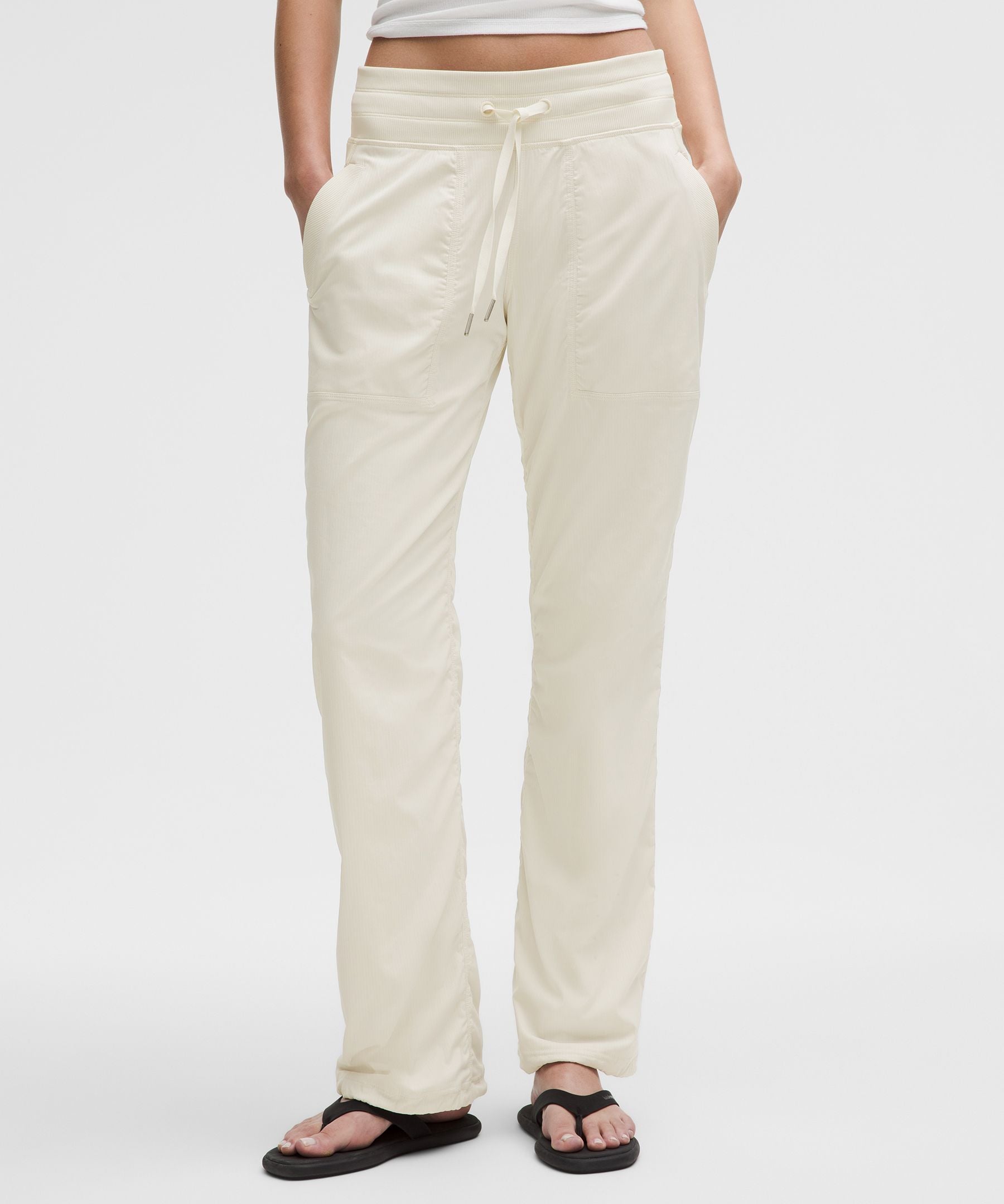 Lululemon Dance Studio Mid-Rise Pant *Regular Light Ivory