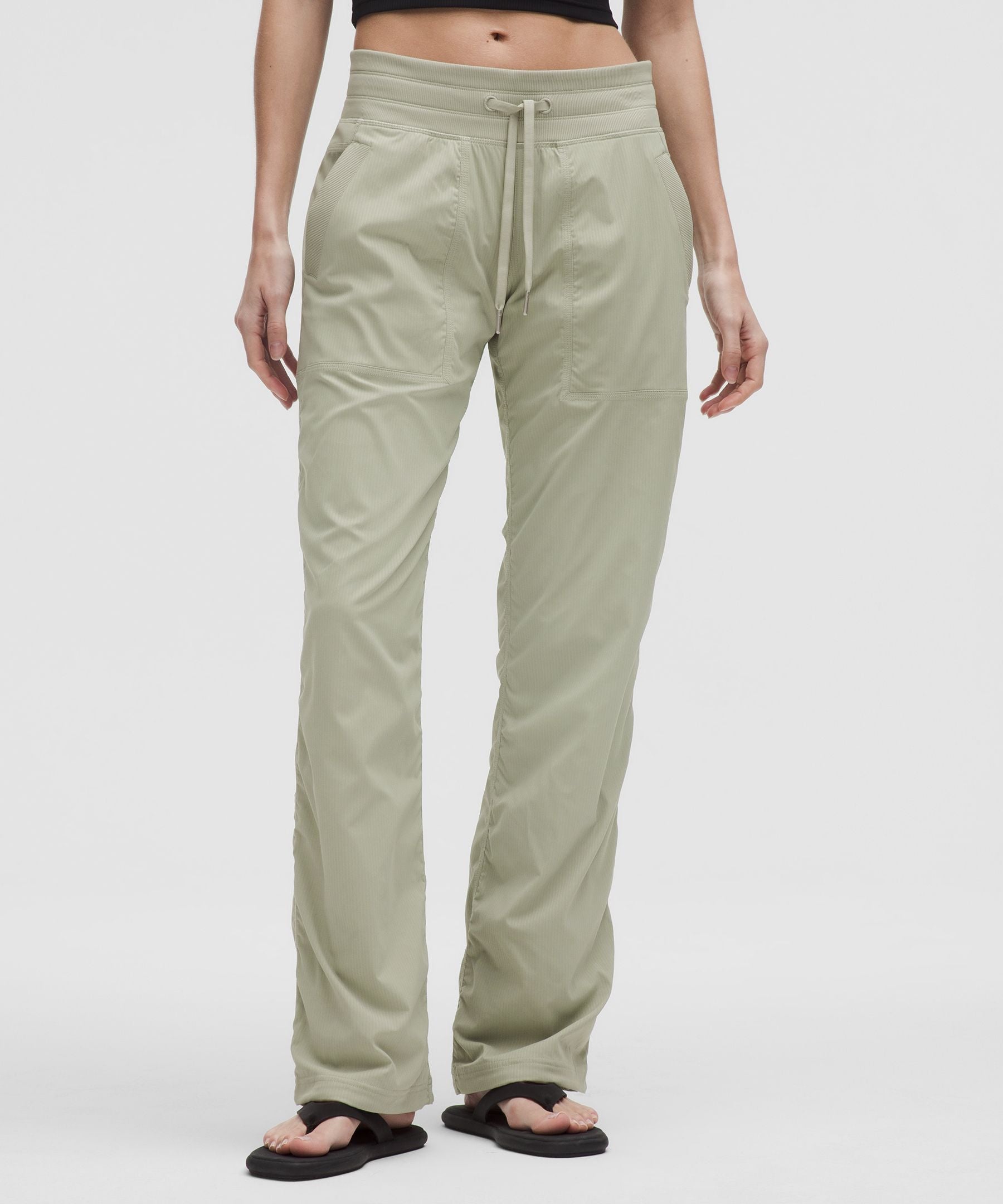 Lululemon Dance Studio Mid-Rise Pant *Regular Fog Green