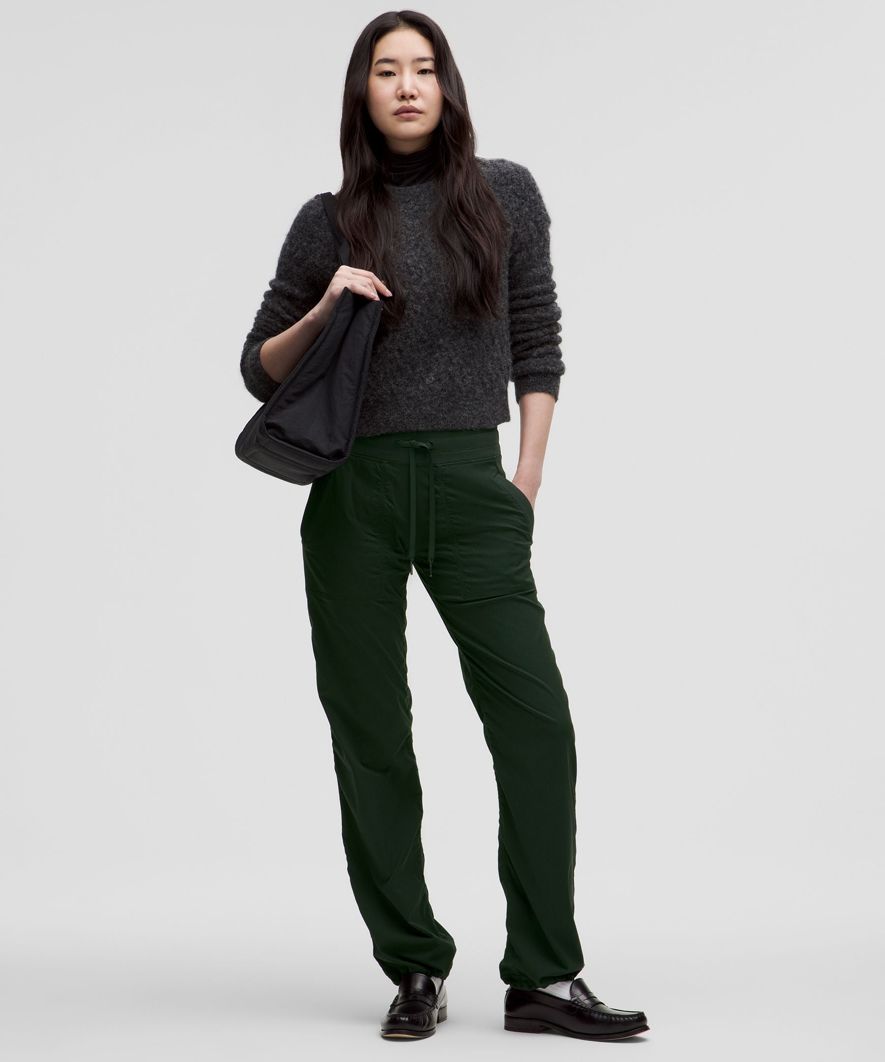 Lululemon Dance Studio Mid-Rise Pant *Regular Rainforest Green