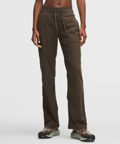 Lululemon Dance Studio Mid-Rise Pant *Regular Olive Brown