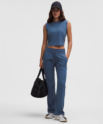 Lululemon Dance Studio Mid-Rise Pant *Regular Blue Twill