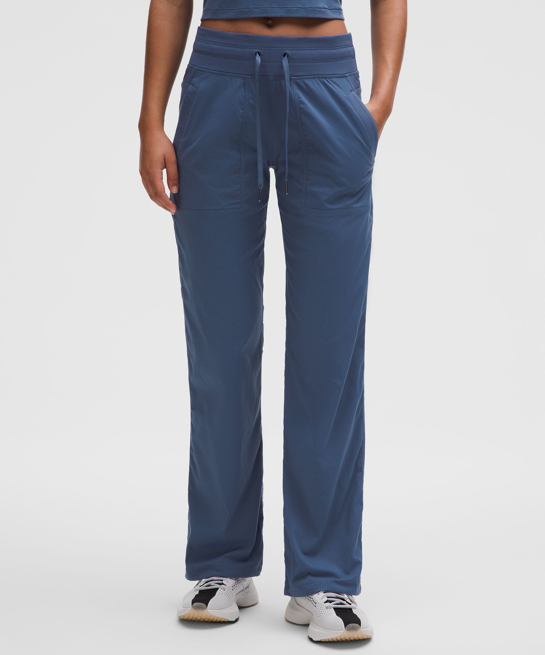Lululemon Dance Studio Mid-Rise Pant *Regular Blue Twill