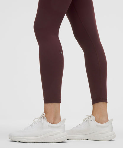Lululemon Wunder Train High-Rise Tight with Pockets 25" Goodnight Plum