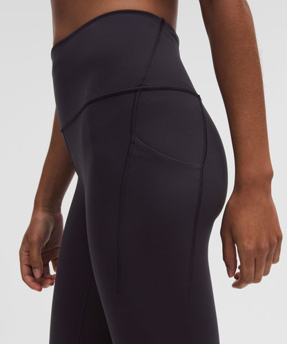 Lululemon Wunder Train High-Rise Tight with Pockets 25" Nightmoth