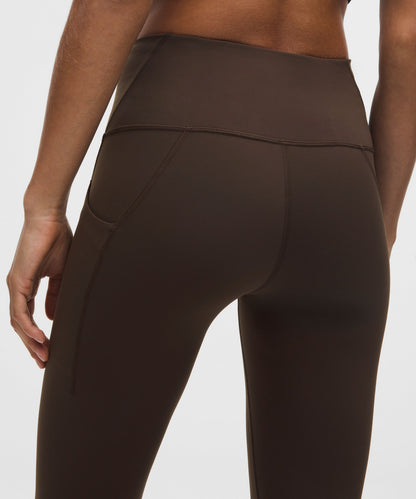 Lululemon Women's Wunder Train High-Rise Tight with Pockets 25"