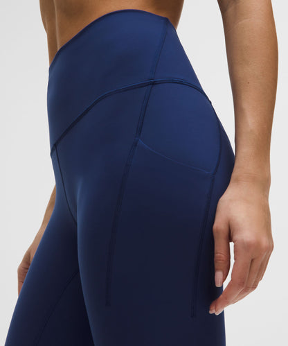 Lululemon Women's Wunder Train High-Rise Tight with Pockets 25"