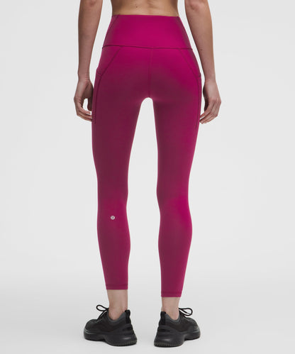 Lululemon Women's Wunder Train High-Rise Tight with Pockets 25"
