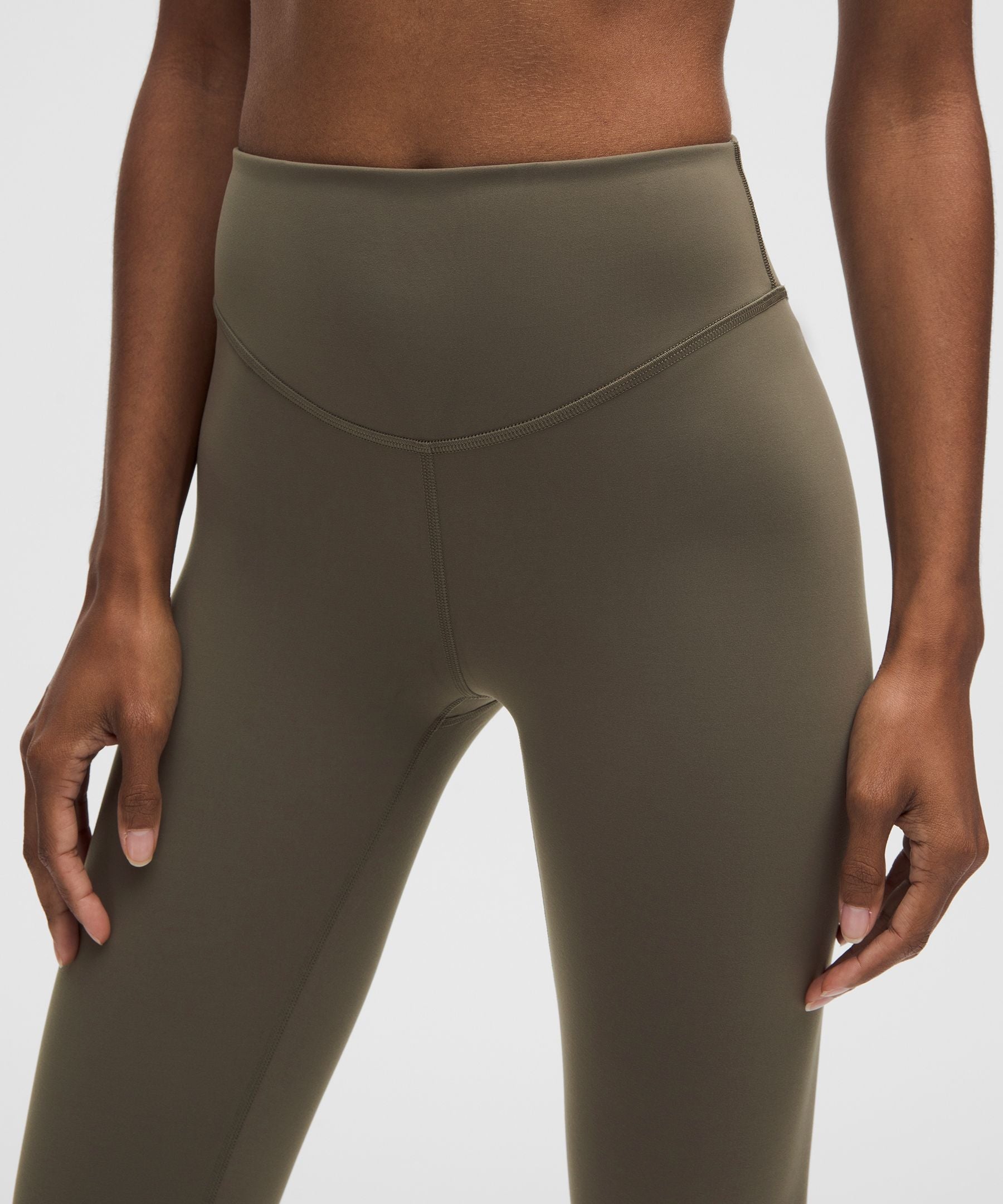 Lululemon Wunder Under SmoothCover High-Rise Tight 25" Army Green