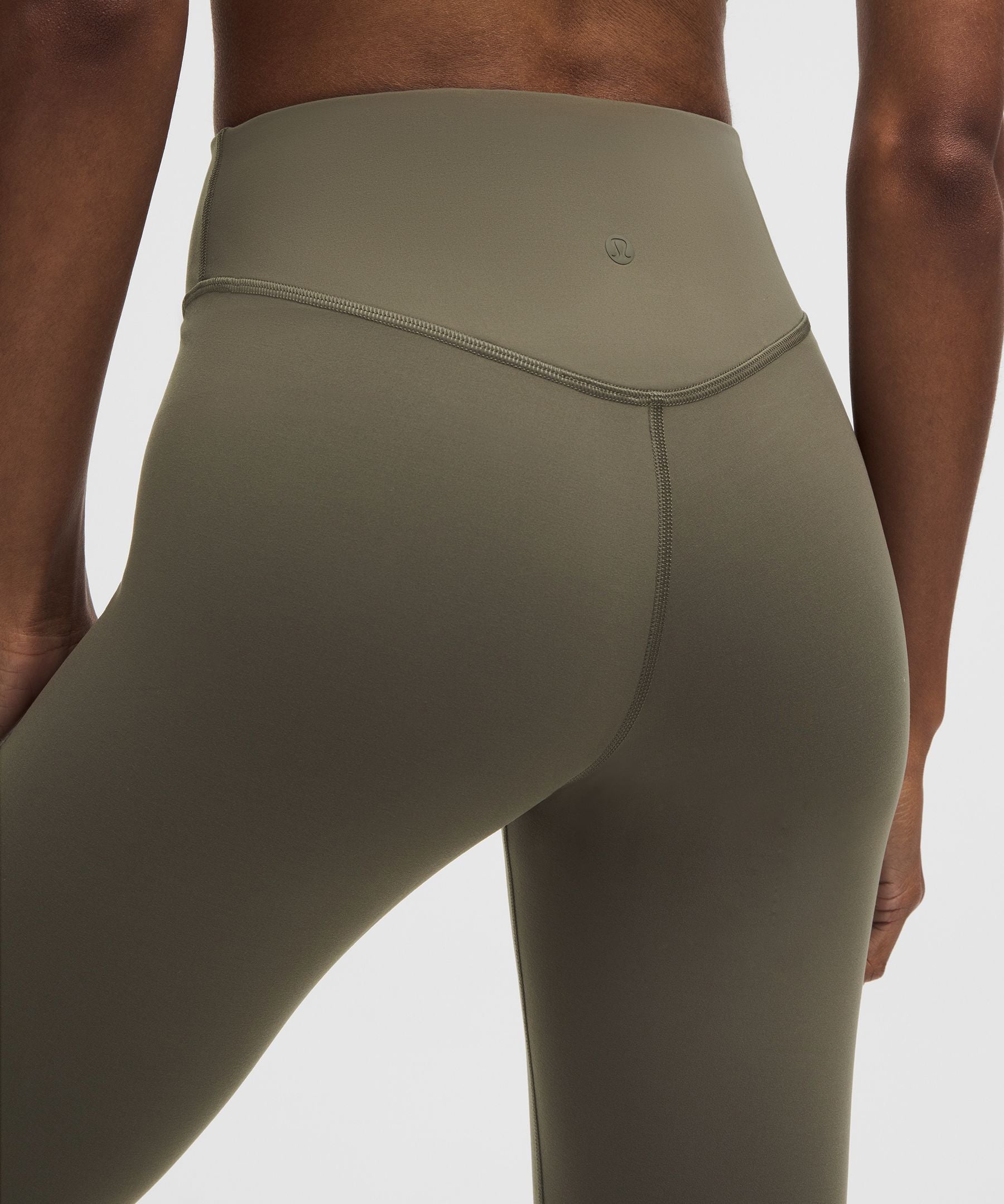 Lululemon Wunder Under SmoothCover High-Rise Tight 25" Army Green