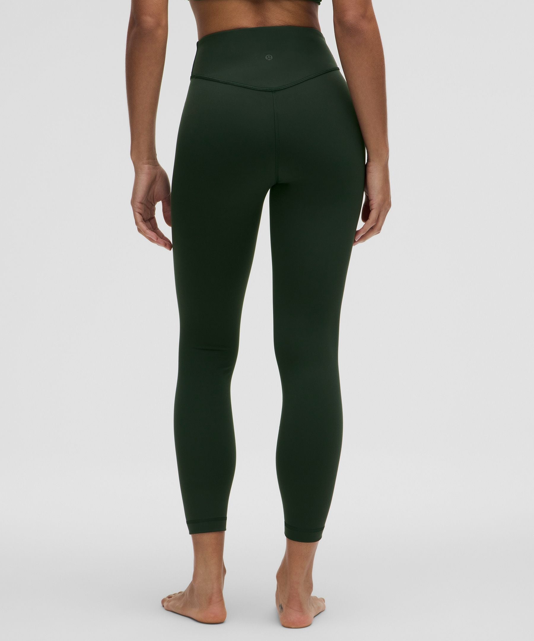 Lululemon Wunder Under SmoothCover High-Rise Tight 25" Rainforest Green